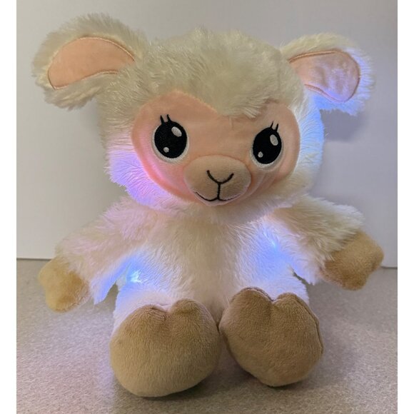 Lullabrites Musical Light-Up Plush Lamb Toy Jay At Play Nursery Music 10" - Picture 14 of 16